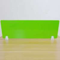 Acrylic plexiglass sneeze guard sheet office partition divider