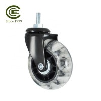 CCE Caster 2.5 PVC Light Duty Furniture Moving Wheels Casters