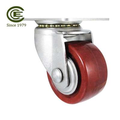 CCE Caster 2.5 Inch Small Heavy Duty Roller Phenolic Baking Equipment Casters