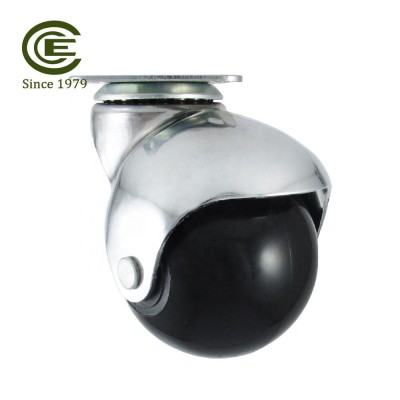 CCE Caster Small 1.5 Inch wheel ball bearing plastic caster for Furniture